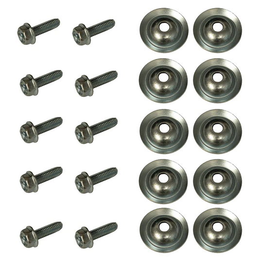 Polaris Skid Plate Washer And Bolt 10 Pack